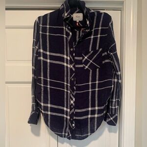 Rails x Free People long sleeve button down